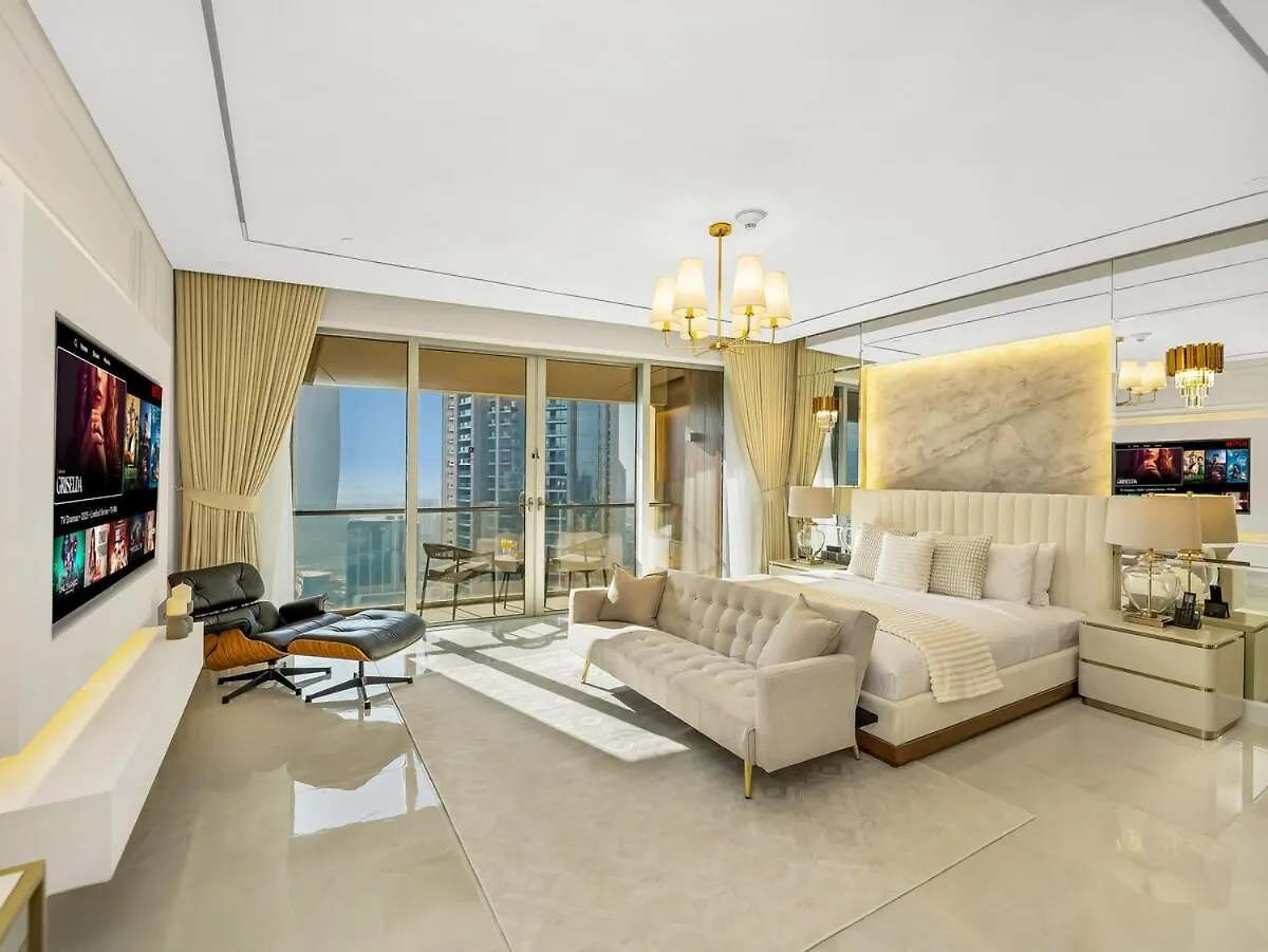 Apartment Luxurious Burj View Studio Inside Dubai Mall!